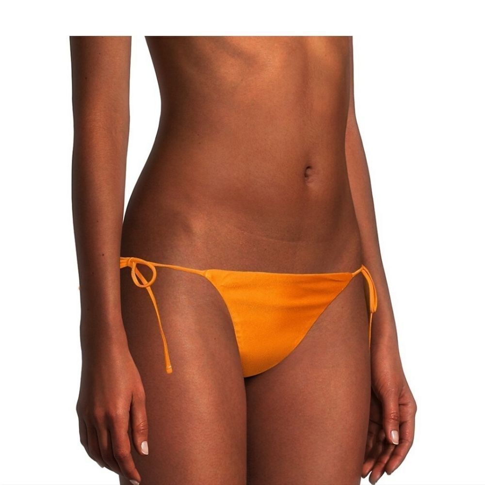 NEW JADE vibrant orange swim bottom XS